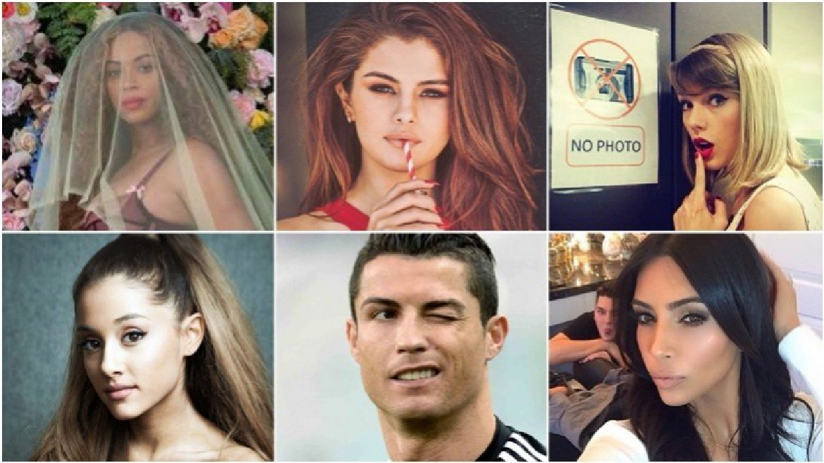 6 เซเล็บที่มีผู้ติดตามไอจีเกิน 100 ล้านคน 6 เซเล็บที่มีผู้ติดตามไอจีเกิน 100 ล้านคน