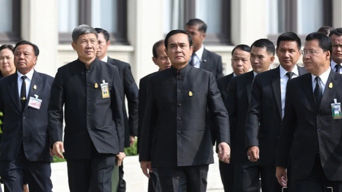 เข้มความปลอดภัย "บิ๊กตู่" ประชุมครม.(ภาพชุด)