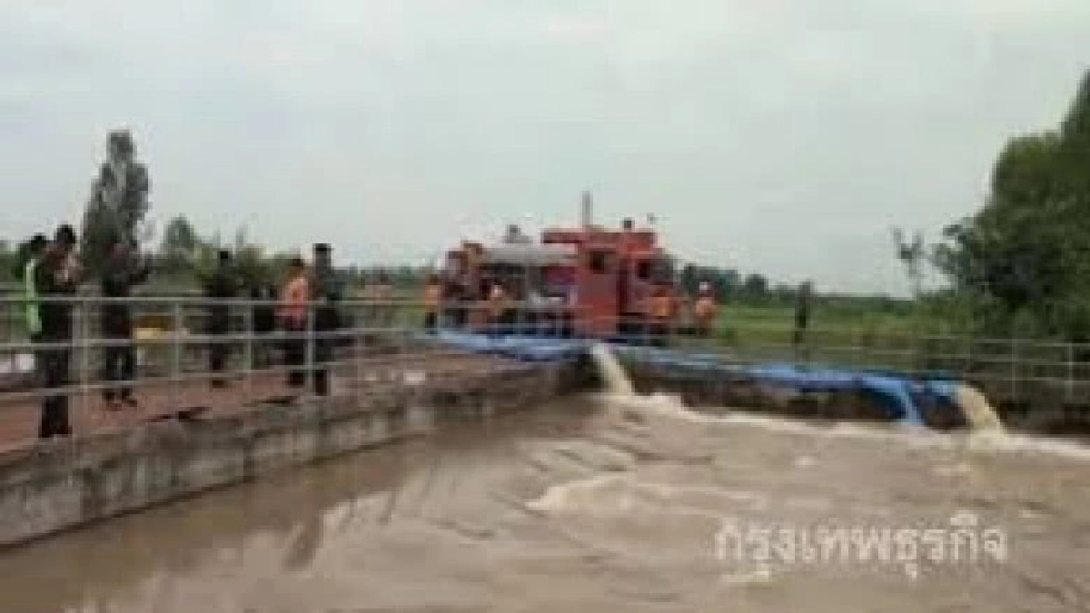 ชลประทานทั่วประเทศ พร้อมติดตั้งเครื่องสูบน้ำเร่งระบายน้ำท่วม
