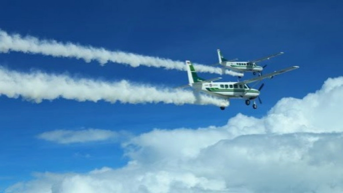  ฝนหลวงฯเพิ่มน้ำต้นทุนเติมน้ำอ่างเก็บน้ำคลองสียัด
