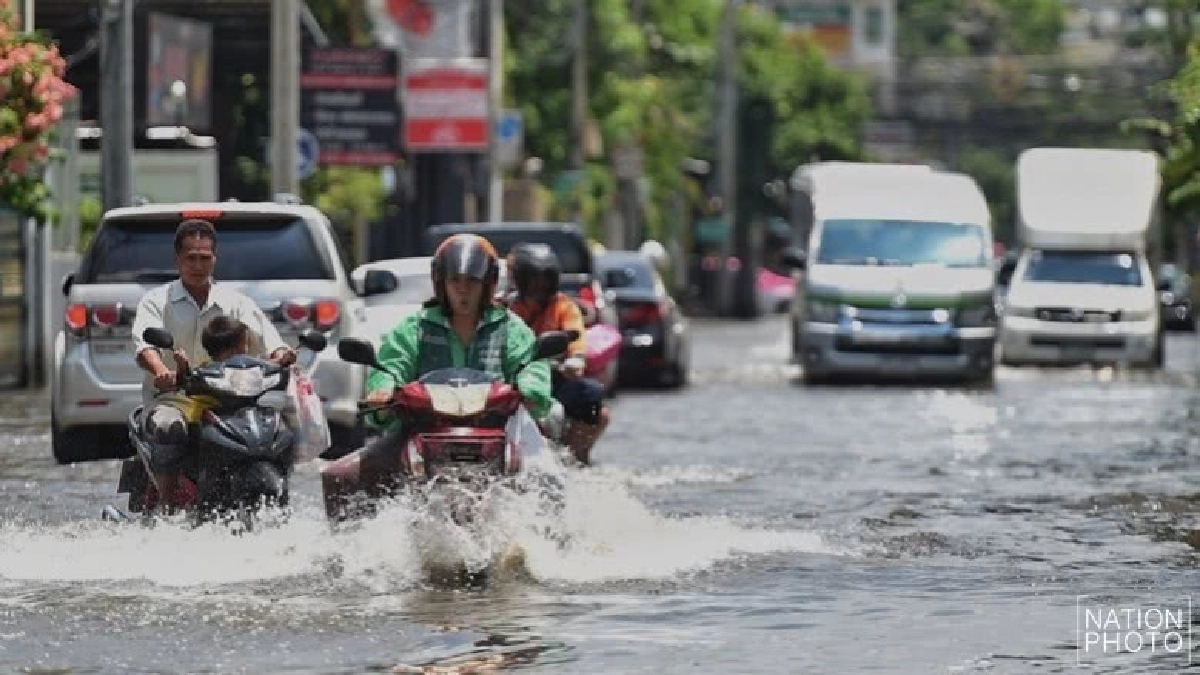 อัพเดท สถานการณ์น้ำท่วมขัง กทม.30 พ.ค.   ล่าสุด 33 จุด 
