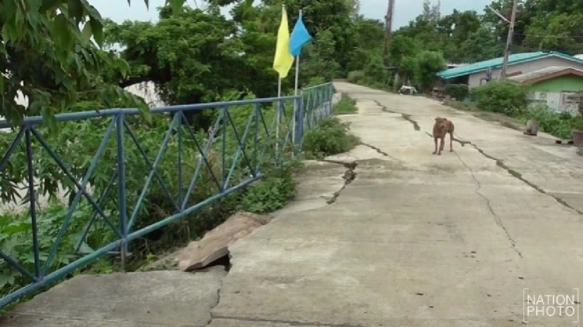 น้ำขึ้นต่อเนื่อง!หวั่นถนนทรุดตัวเพิ่ม