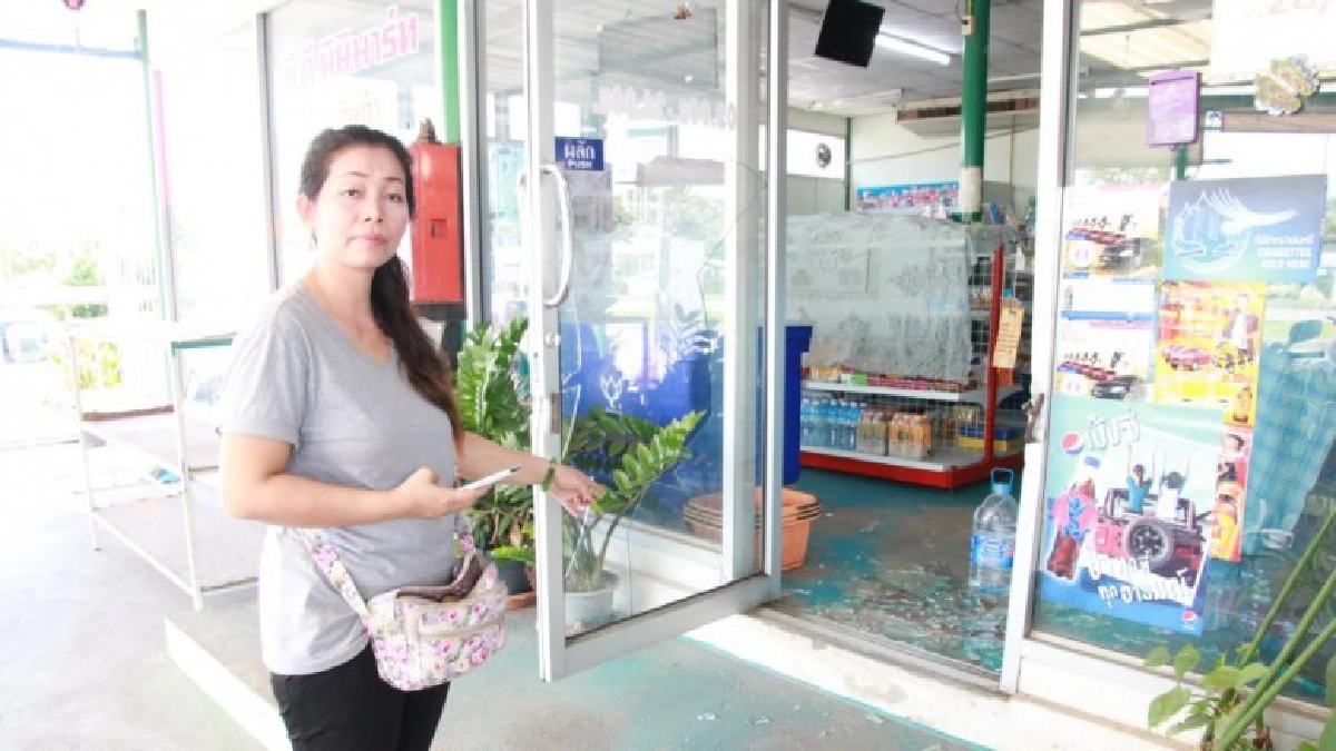ตร.โคราชเร่งล่าคนร้ายพังประตูมินิมาร์ทฉกเหล้า-มาม่า