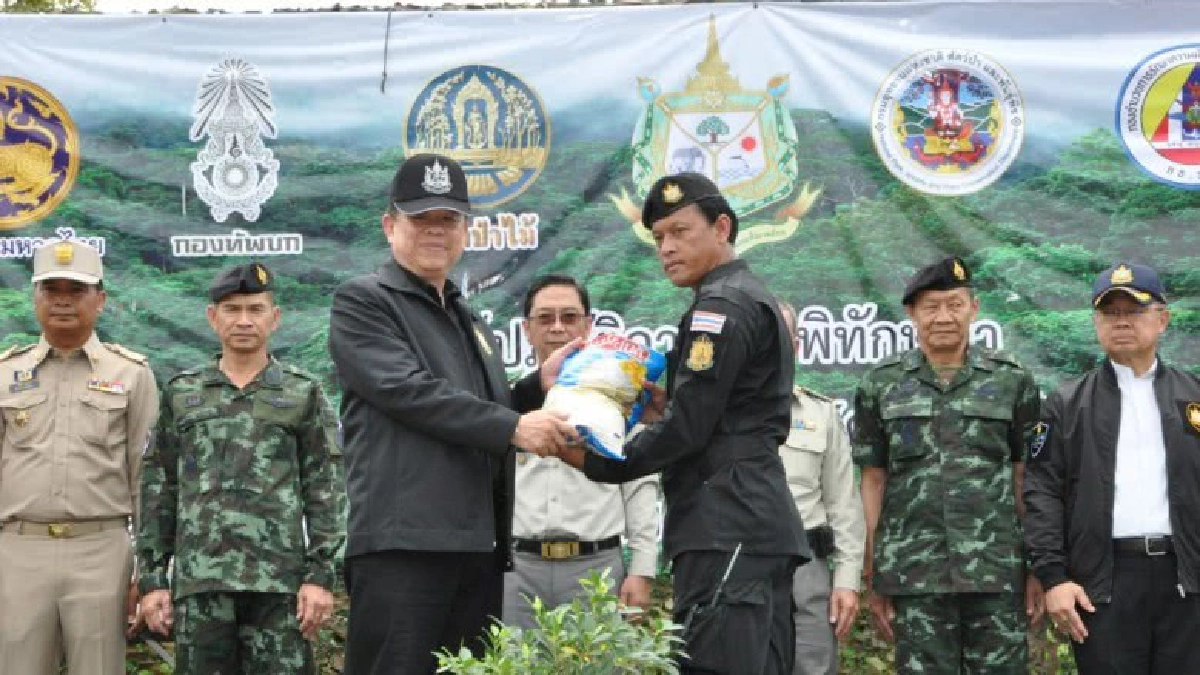 ทส.ลงพื้นที่ศูนย์ปฏิบัติการฟื้นฟูป่าต้นน้ำที่ 1