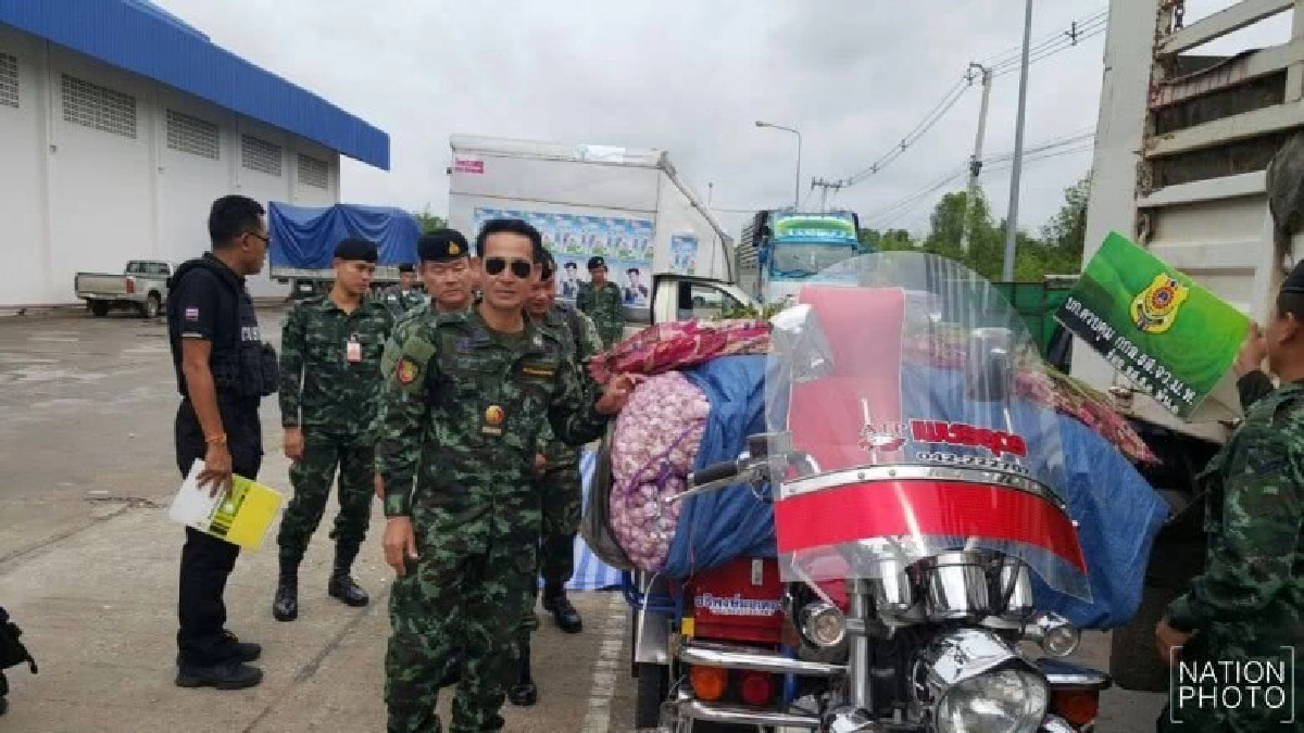 กองทัพมดขับสกายแลปลำเลียงกระเทียมหนีภาษี