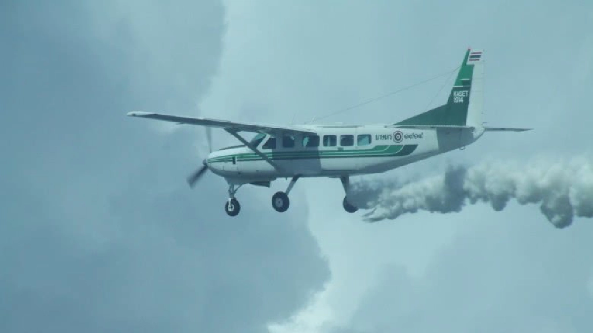 ฝนหลวง ปฏิบัติภารกิจเพื่อเติมน้ำในเขื่อนเหนือ-อีสาน