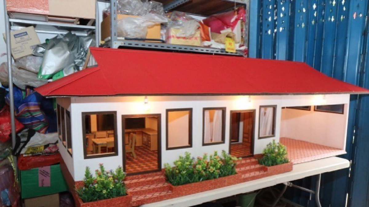 เครื่องกระดาษวงดนตรีแจ๊สในพิธีกงเต็กหลวงครั้งที่ 5