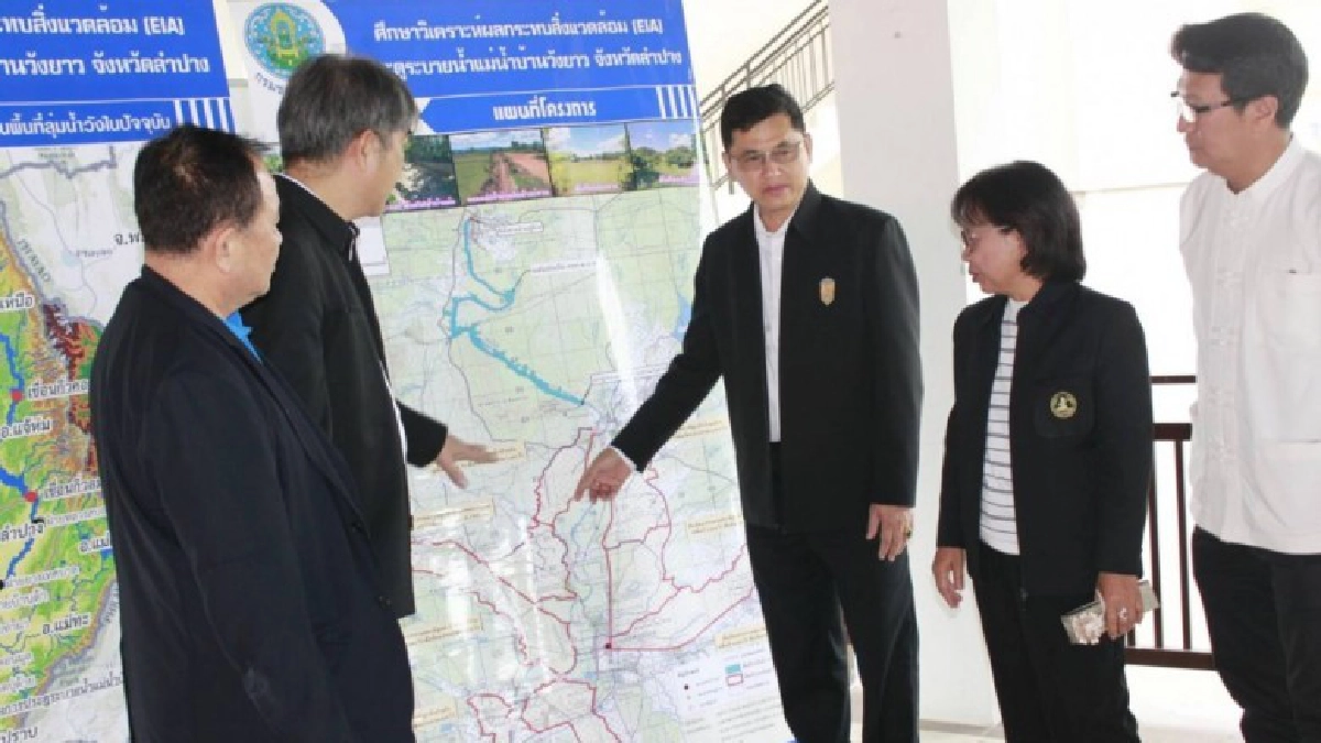 กรมชลฯเดินหน้าพัฒนาลุ่มน้ำวัง