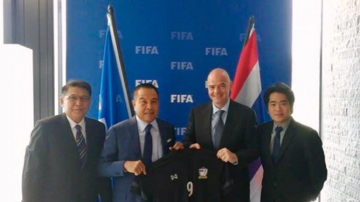 "สมยศ" พบ ประธานฟีฟ่าแล้ว พร้อมเสนอไทยเป็นเจ้าภาพจัด FIFA 