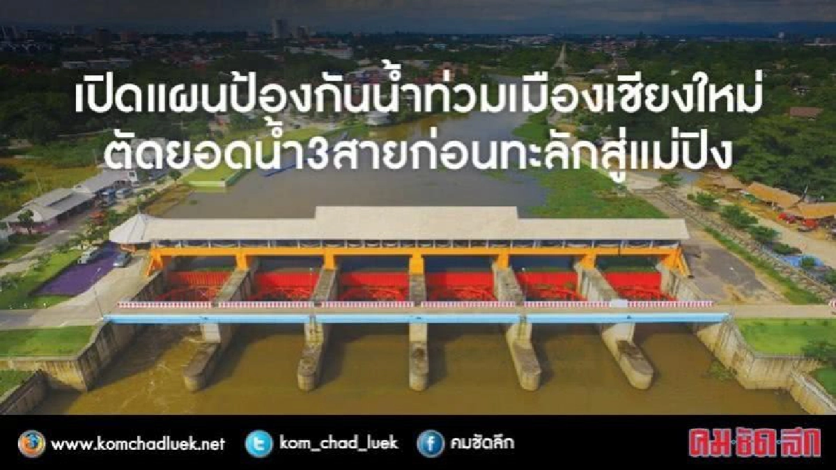 เปิดแผนป้องกัน‘น้ำท่วม’เมืองเชียงใหม่ เปิดแผนป้องกัน‘น้ำท่วม’เมืองเชียงใหม่