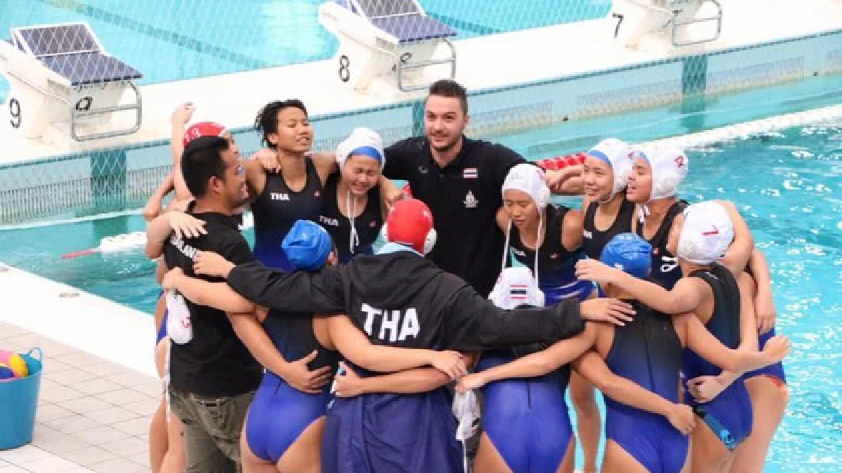โปโลน้ำสาวไทยคว้าแชมป์ที่ซิดนีย์ โปโลน้ำสาวไทยคว้าแชมป์ที่ซิดนีย์