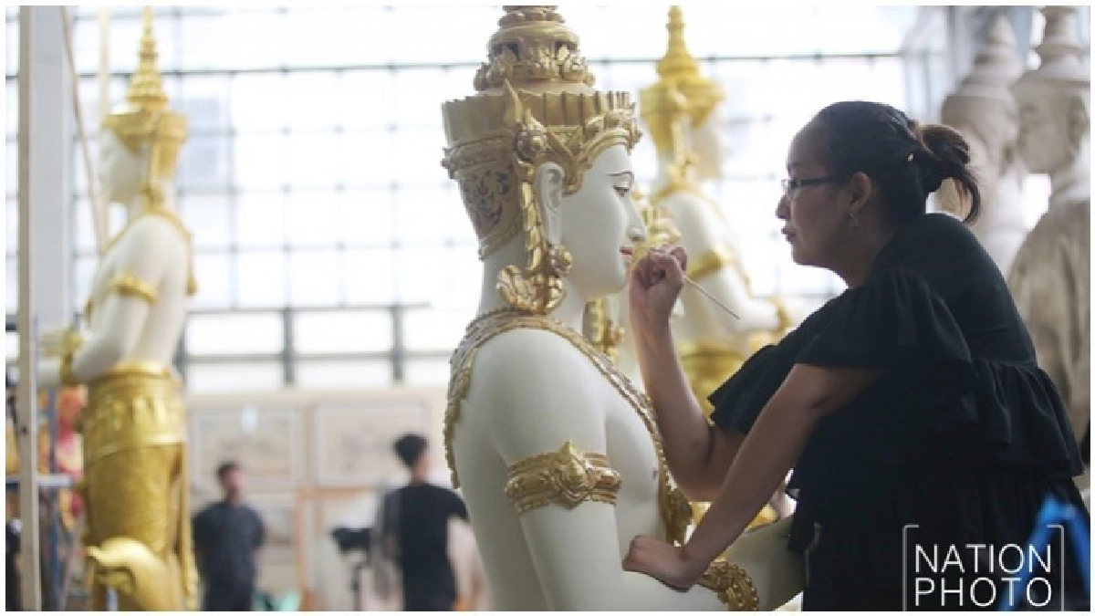 ชมภาพ...ประติมากรรมประกอบพระเมรุมาศ ชมภาพ...ประติมากรรมประกอบพระเมรุมาศ