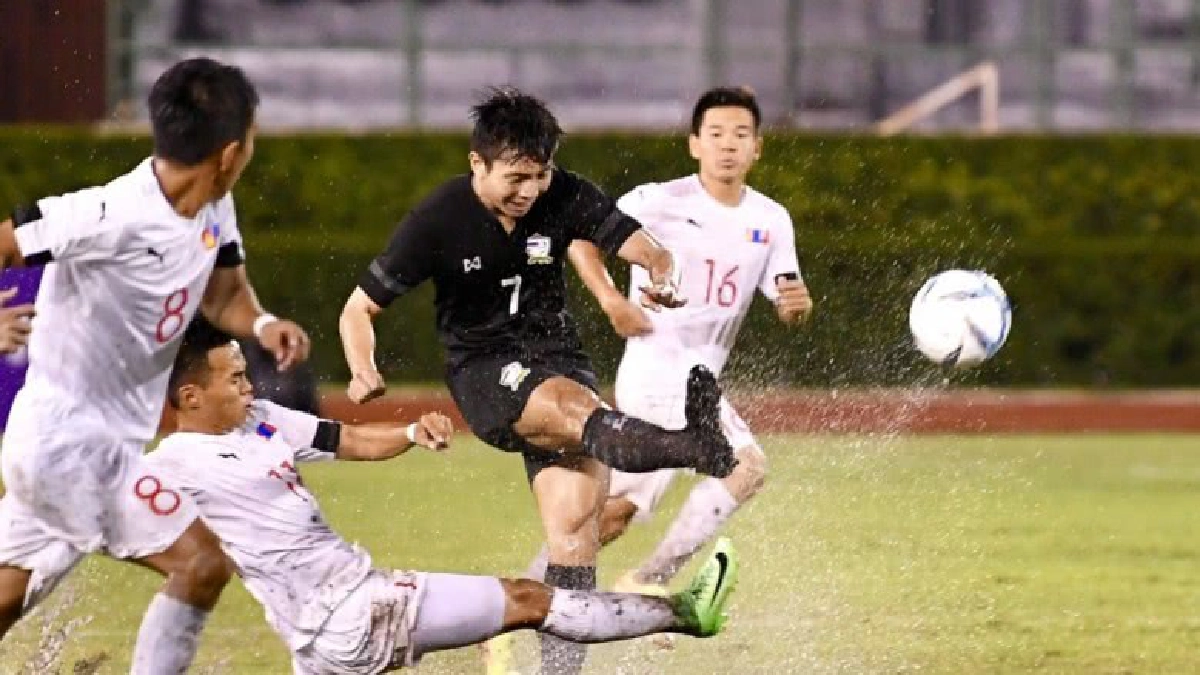 แฟนเซ็งไทย ชุด ยู23 เจ๊ามองโกเลีย 1-1 