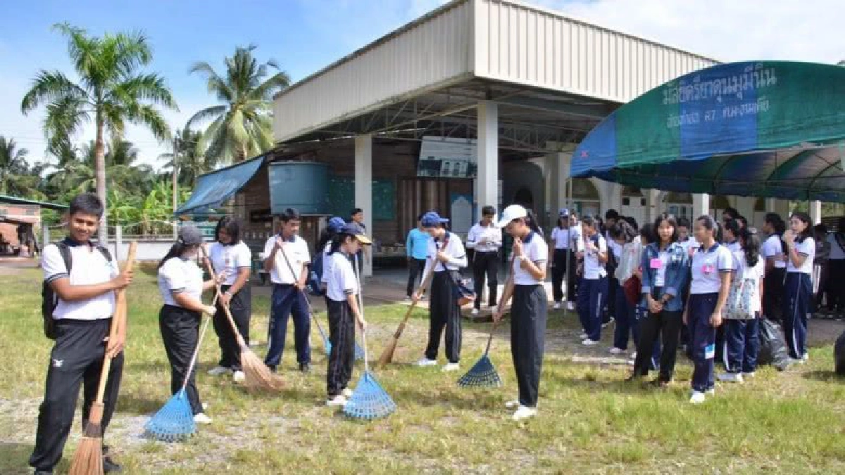 รวมพลังจิตอาสามรส.วันเฉลิมพระชนมพรรษา