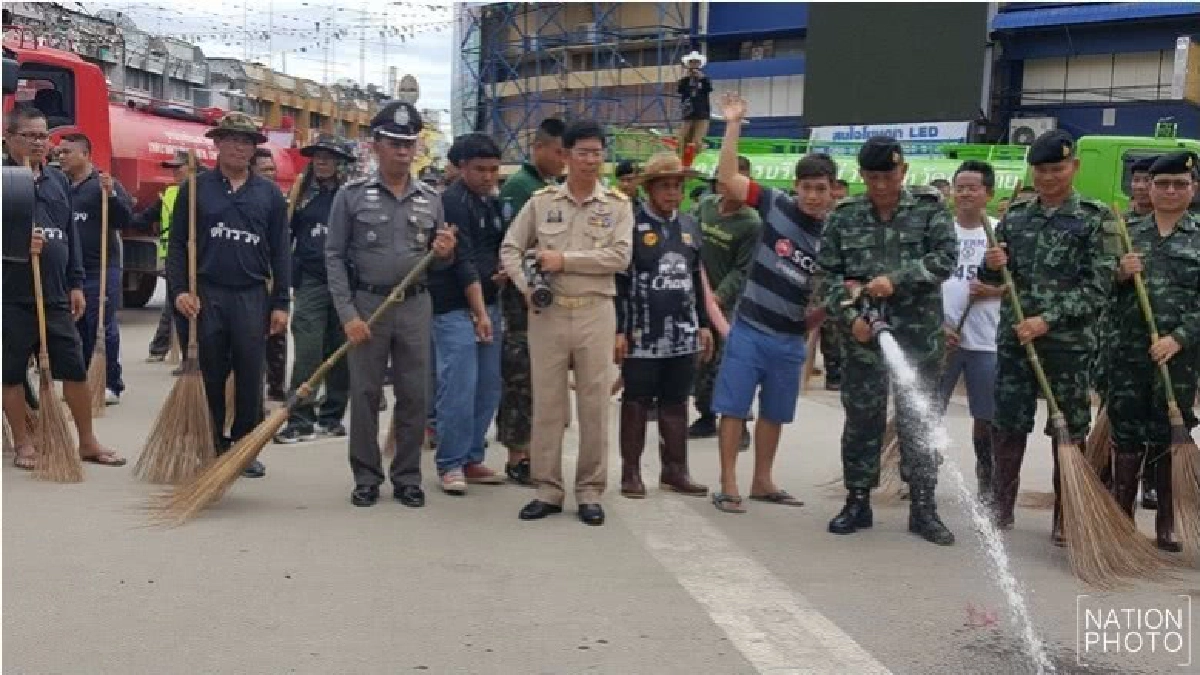 'สุโขทัย'บิ๊กคลีนนิ่งเดย์ 'สุโขทัย'บิ๊กคลีนนิ่งเดย์