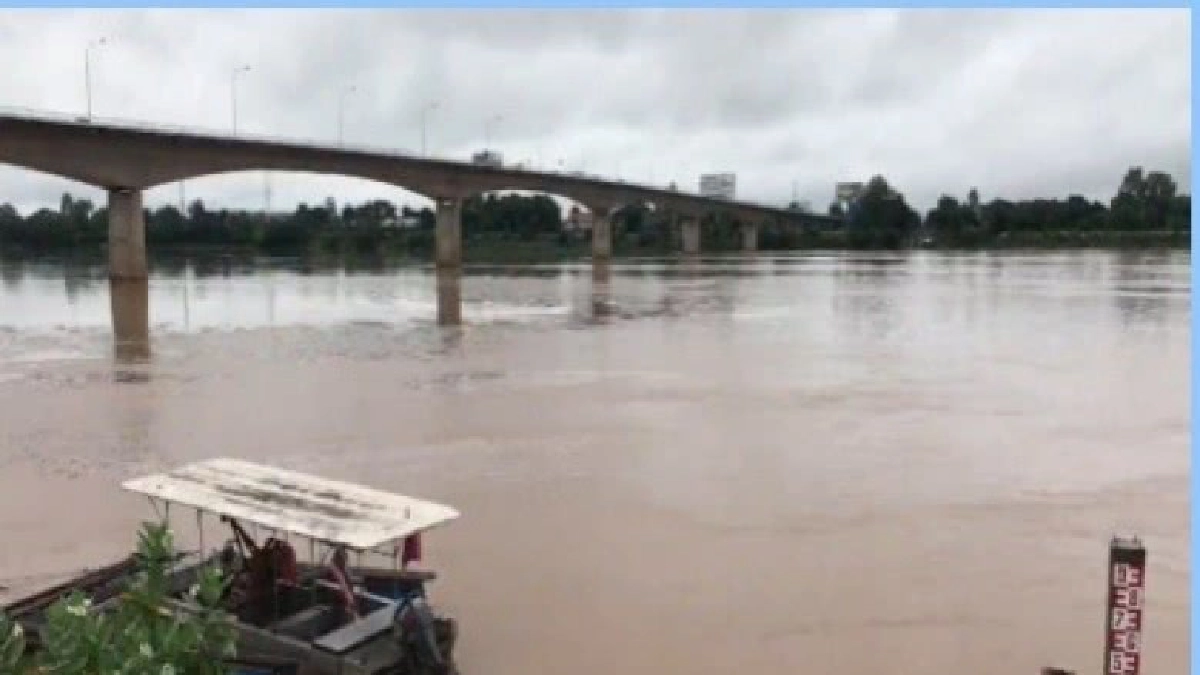ระดับ"น้ำโขง"ทะลุ 9 เมตรแล้วที่หนองคาย!!!