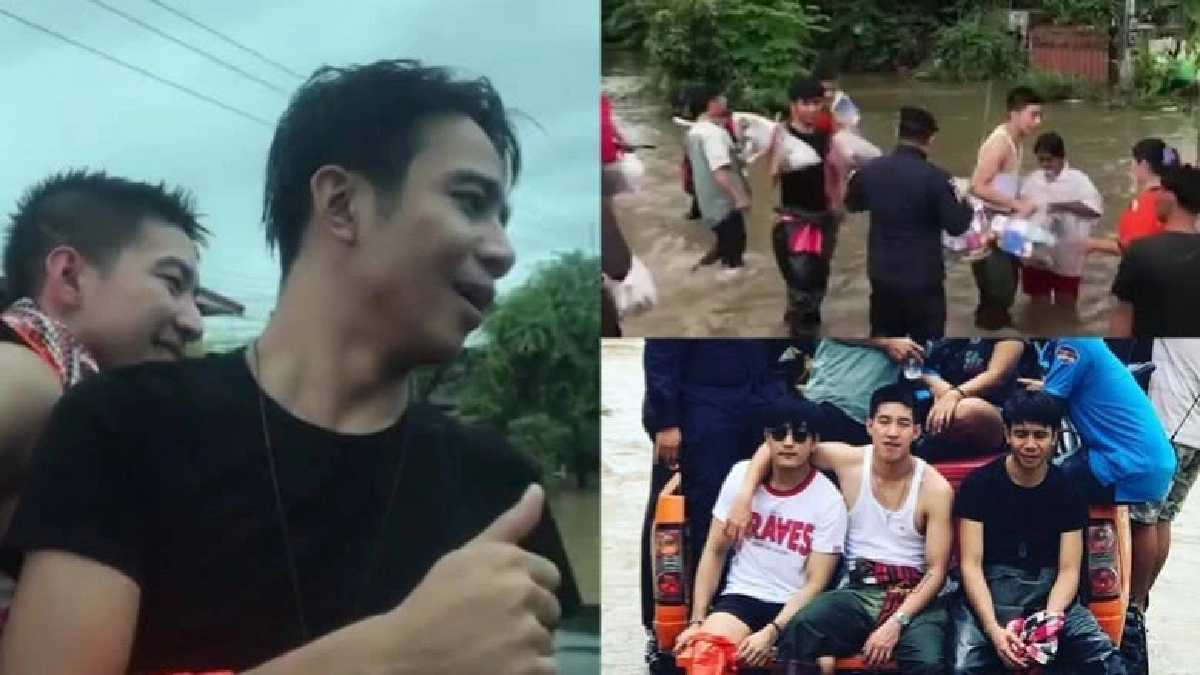 'โตโน่-ก้อง ห้วยไร่' ลุยช่วยน้ำท่วมที่สกลนคร (คลิป) 'โตโน่-ก้อง ห้วยไร่' ลุยช่วยน้ำท่วมที่สกลนคร (คลิป)