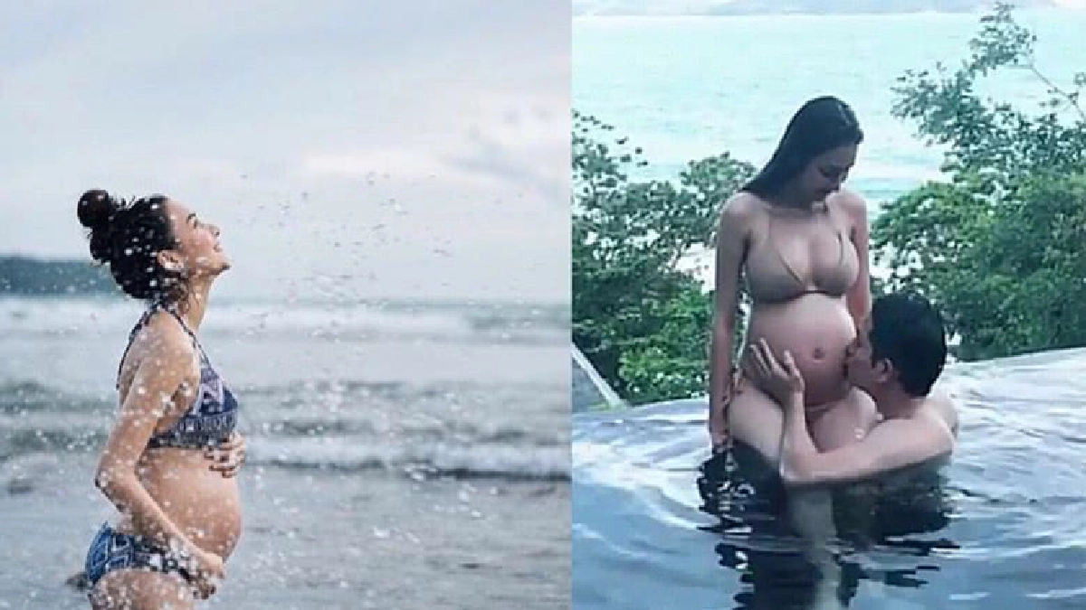 แซบระดับสิบ! ‘เนย’ อุ้มท้องโชว์ชุดว่ายน้ำสวีทสามี(คลิป) แซบระดับสิบ! ‘เนย’ อุ้มท้องโชว์ชุดว่ายน้ำสวีทสามี(คลิป)
