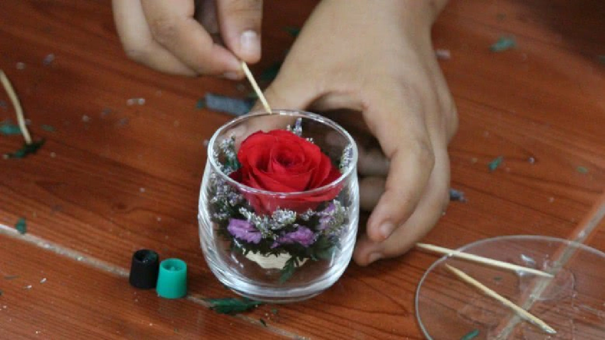 กุหลาบอบแห้งสร้างรายได้ชาวอ.พบพระ