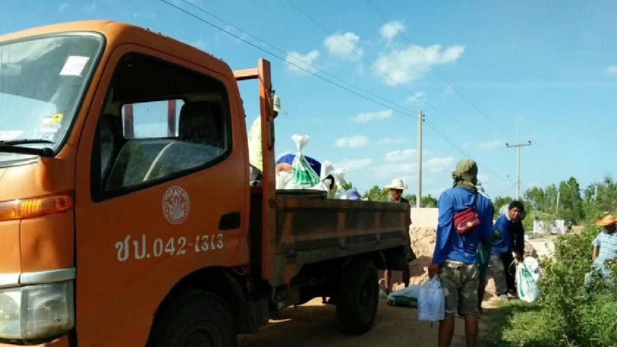 กรมชลฯ รุดให้ความช่วยเหลือคันกั้นน้ำหนองเลิงเปือย