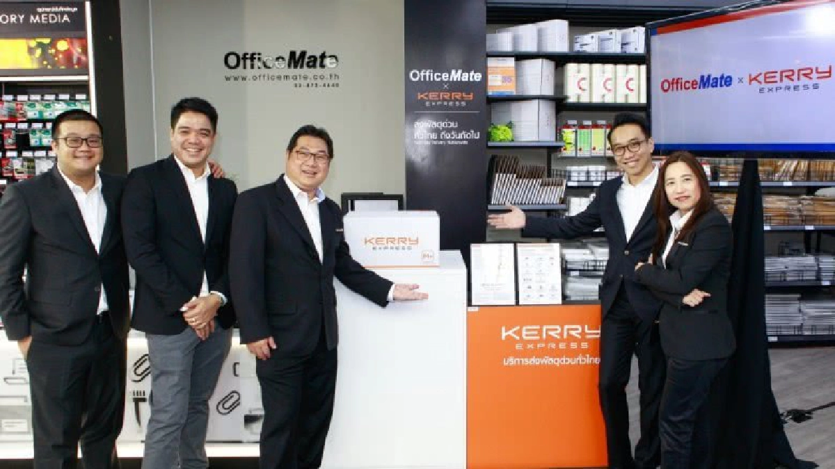 ออฟฟิศเมท ผนึก เคอรี่ เอ็กซ์เพรสตอบโจทย์ธุรกิจ SME 