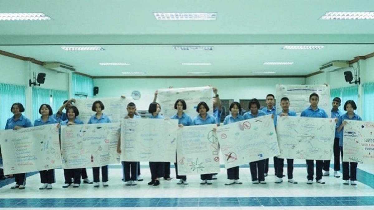 เยาวชนรณรงค์ ต้านภัยยาเสพติด