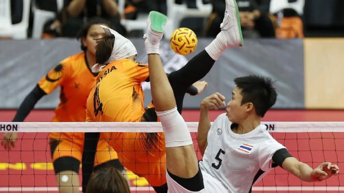 ตะกร้อสาวไทย ไล่ถล่ม "เจ้าภาพ" มาเลเซีย  