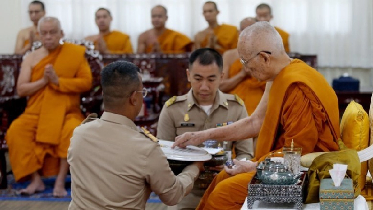 สมเด็จพระสังฆราชเสด็จเปิดศาลาวรลักษณาวดีวัดพระยายัง สมเด็จพระสังฆราชเสด็จเปิดศาลาวรลักษณาวดีวัดพระยายัง