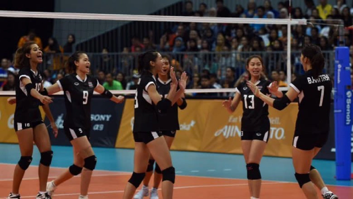 "ลูกยางสาวไทย"พิชิต"อินโดนีเซีย"3-0คว้าทองศึกซีเกมส์