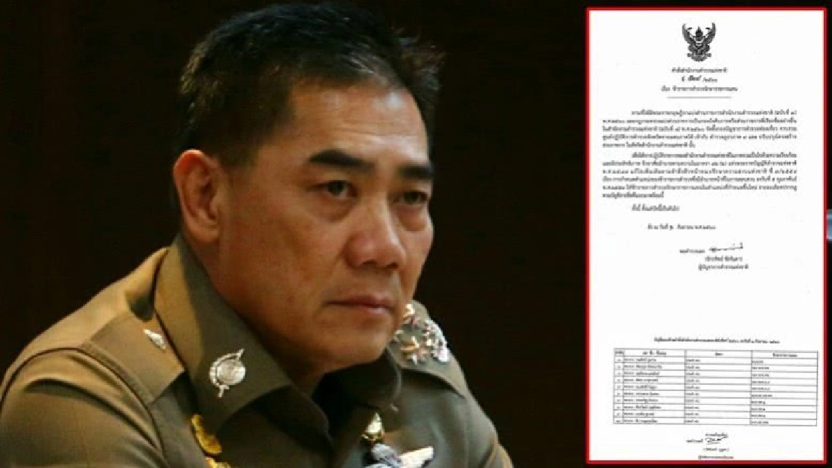 ผบ.ตร.เซ็นโยก ‘บิ๊กแหมว’ คุม บช.ทท. ผบ.ตร.เซ็นโยก ‘บิ๊กแหมว’ คุม บช.ทท.