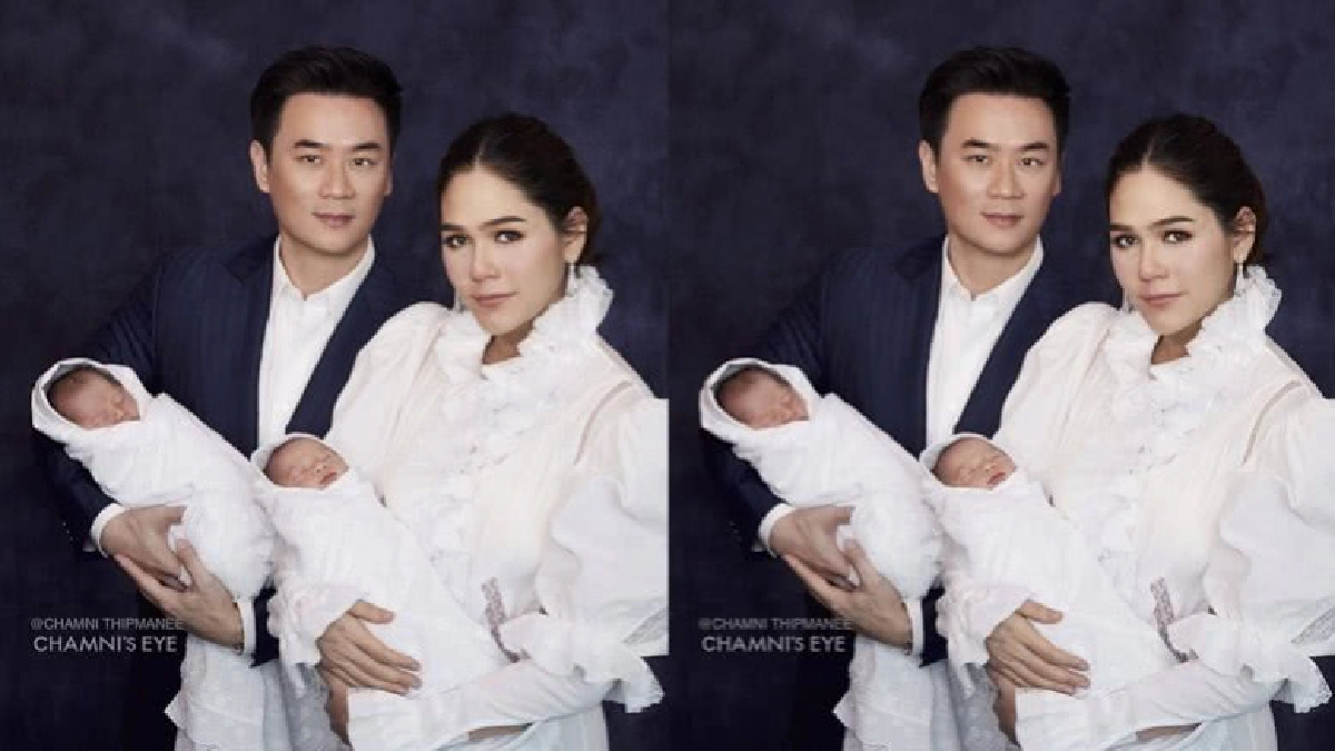 มาแล้วภาพ 'ธันเดอร์-สตอร์ม' ลูกแฝด 'แม่ชม' มาแล้วภาพ 'ธันเดอร์-สตอร์ม' ลูกแฝด 'แม่ชม'