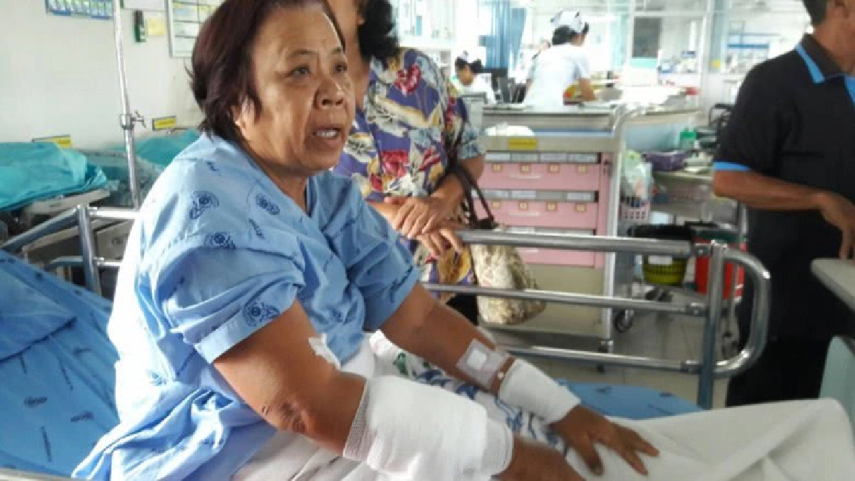ป้าวัย 64 ปีร้องถูกสุนัขขย้ำเจ็บปางตาย เจ้าของให้ไปฟ้องศาล ป้าวัย 64 ปีร้องถูกสุนัขขย้ำเจ็บปางตาย เจ้าของให้ไปฟ้องศาล