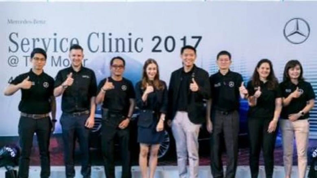 จับมือ"เมอร์เซเดส-เบนซ์"จัดกิจกรรม "Service Clinic 2017"