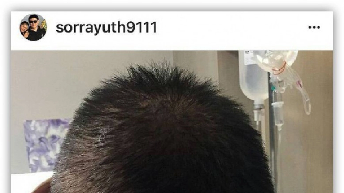 “สรยุทธ”โพสต์ไอจี บรรจงจูบ!!หน้าผากแม่ “สรยุทธ”โพสต์ไอจี บรรจงจูบ!!หน้าผากแม่