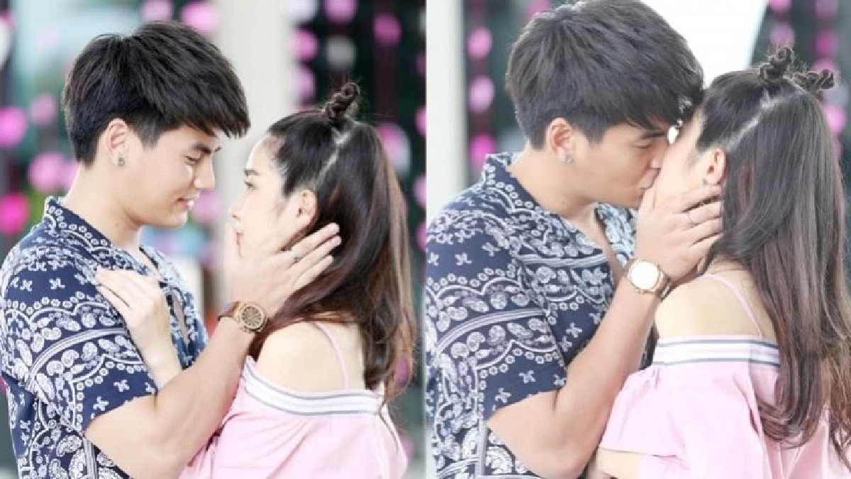 'ฮั่น' เล่นจริงจูบจริง ทำ 'โม'  ปากเปื่อย