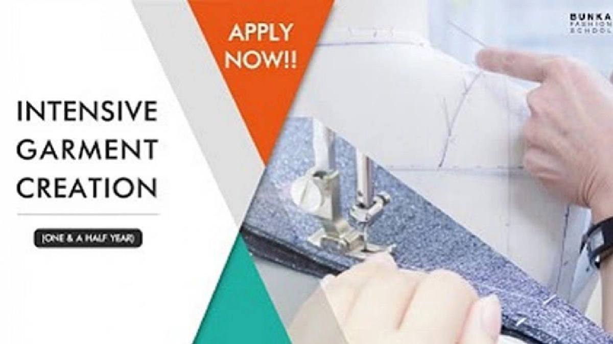 โรงเรียนบุนกะแฟชั่นINTENSIVE GARMENT CREATION