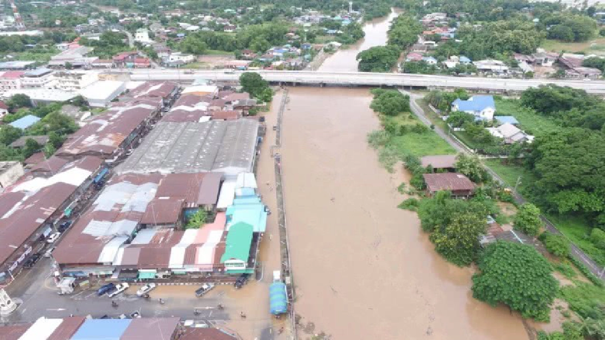 กรมชลแจ้งเตือนเมืองสุโขทัยรับมือน้ำในแม่น้ำยมสูงขึ้น