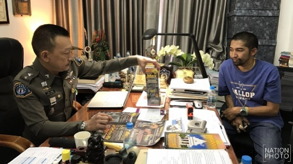 นักแข่งรถชื่อดังแจ้งความเอาผิด ‘เมฆ มังกรบิน’ นักแข่งรถชื่อดังแจ้งความเอาผิด ‘เมฆ มังกรบิน’