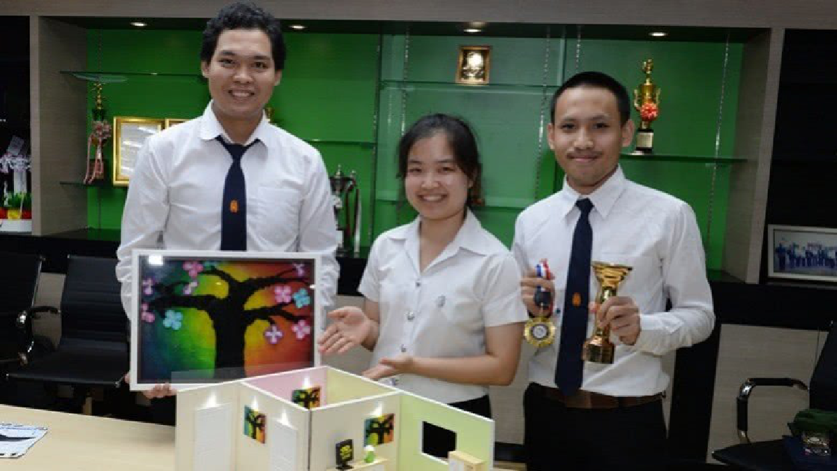 ศิลปะจากทุเรียน ดูดซับก๊าซอันตรายในบ้าน