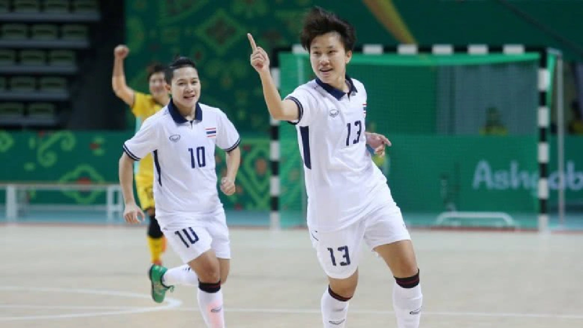 "ฟุตซอลหญิงไทย"อัด"จีน"4-1ลิ่วชิงเอเชียนอินดอร์ฯ "ฟุตซอลหญิงไทย"อัด"จีน"4-1ลิ่วชิงเอเชียนอินดอร์ฯ
