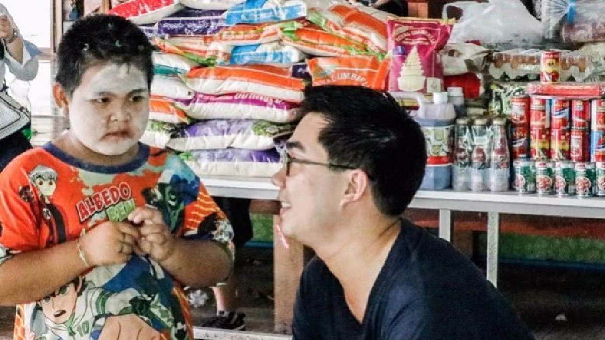 มอบรอยยิ้มให้น้องน้อย