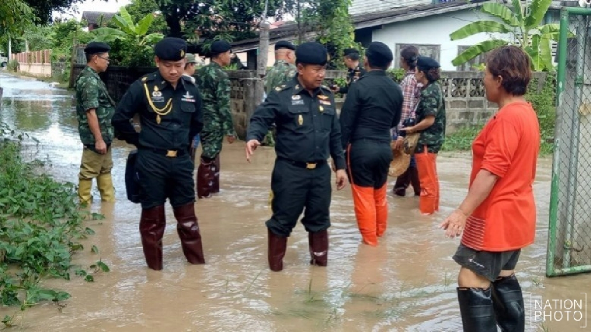 ลำปางยังอ่วมเร่งเตรียมพร้อมรับมือมวลน้ำเหนือ