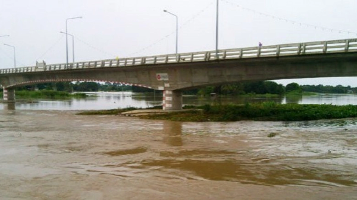  เพิ่มระบายน้ำผ่านเขื่อนเจ้าพระยาเกิน 2,600 ลบ.ม./วินาทีแล้ว