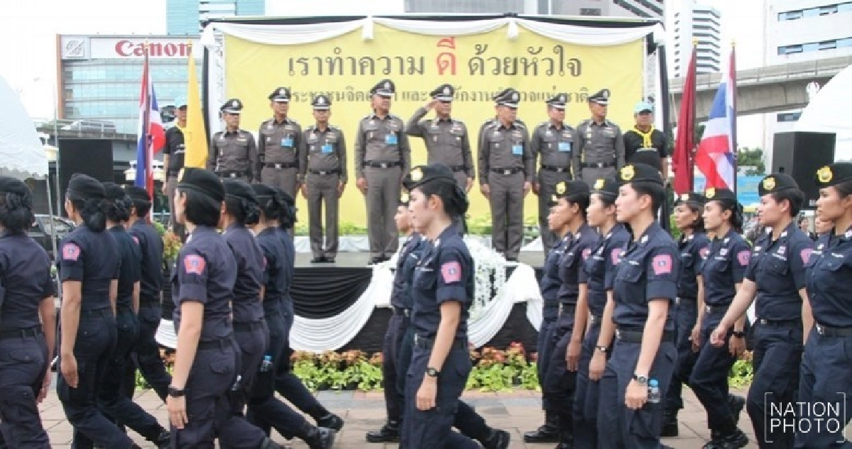ปล่อยแถว ‘เราทำความดีด้วยหัวใจ’ 2,568 นาย