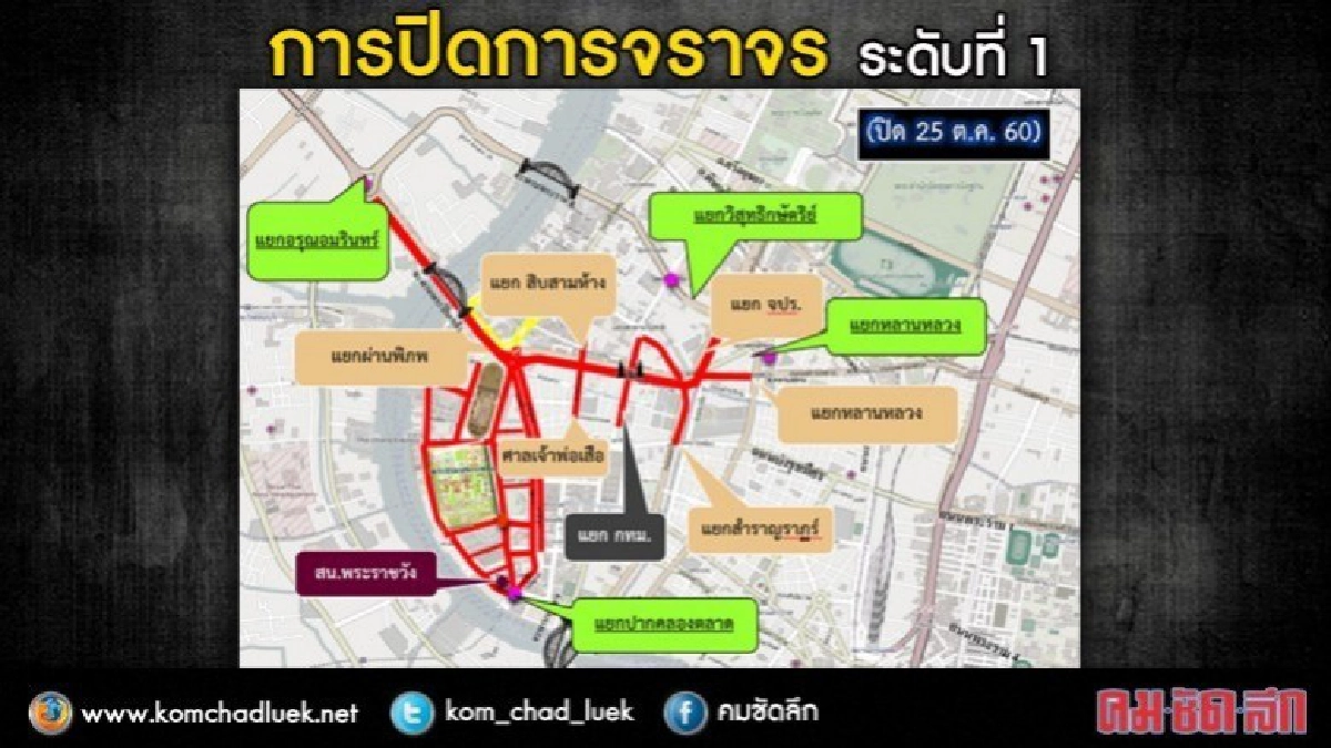 เช็คที่นี่!! ก่อนเดินทางเข้าร่วมพระราชพิธีถวายพระเพลิงฯ เช็คที่นี่!! ก่อนเดินทางเข้าร่วมพระราชพิธีถวายพระเพลิงฯ