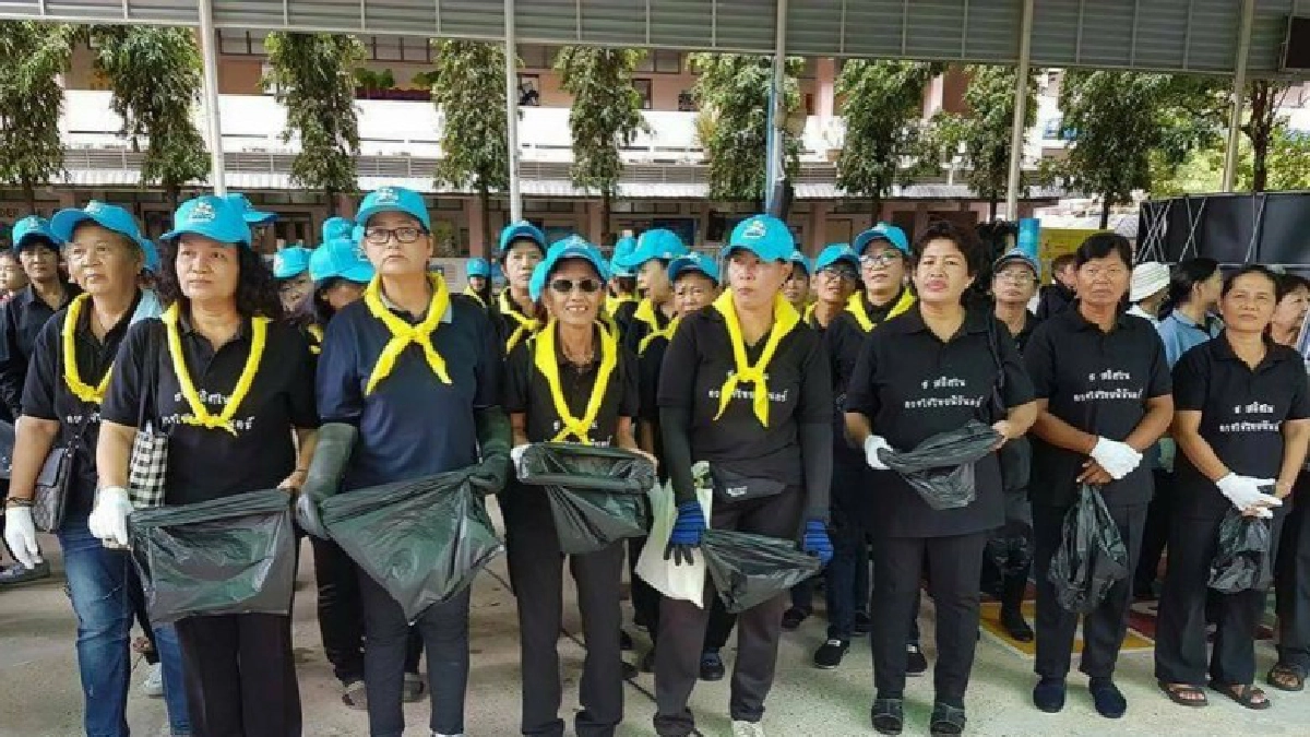 ทำดีเพื่อพ่อ จิตอาสารณรงค์คัดแยกขยะยอดทะลุเป้ากว่า 4 หมื่นคน
