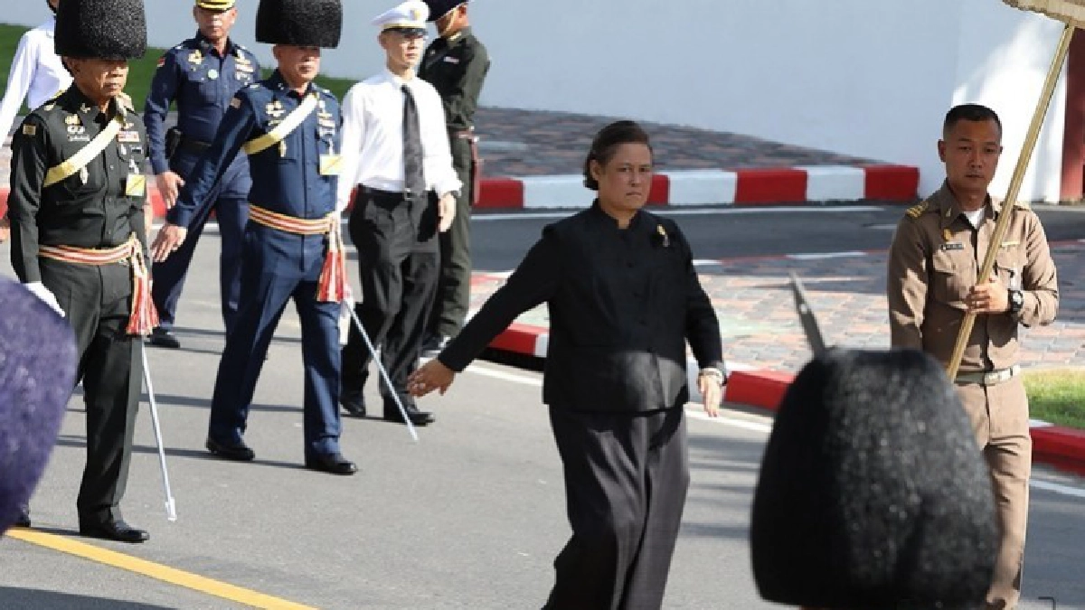 พระเทพฯ ทรงร่วมซ้อมในริ้วขบวนพระบรมราชอิสริยยศ (ภาพชุด)