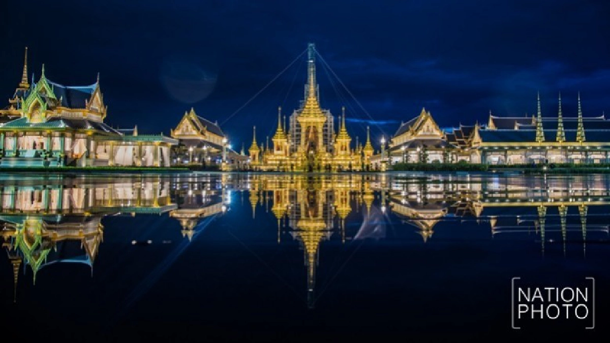 ซ้อมยกนพปฎลมหาเศวตฉัตรยอดพระเมรุมาศเสมือนจริง (ภาพชุด) ซ้อมยกนพปฎลมหาเศวตฉัตรยอดพระเมรุมาศเสมือนจริง (ภาพชุด)