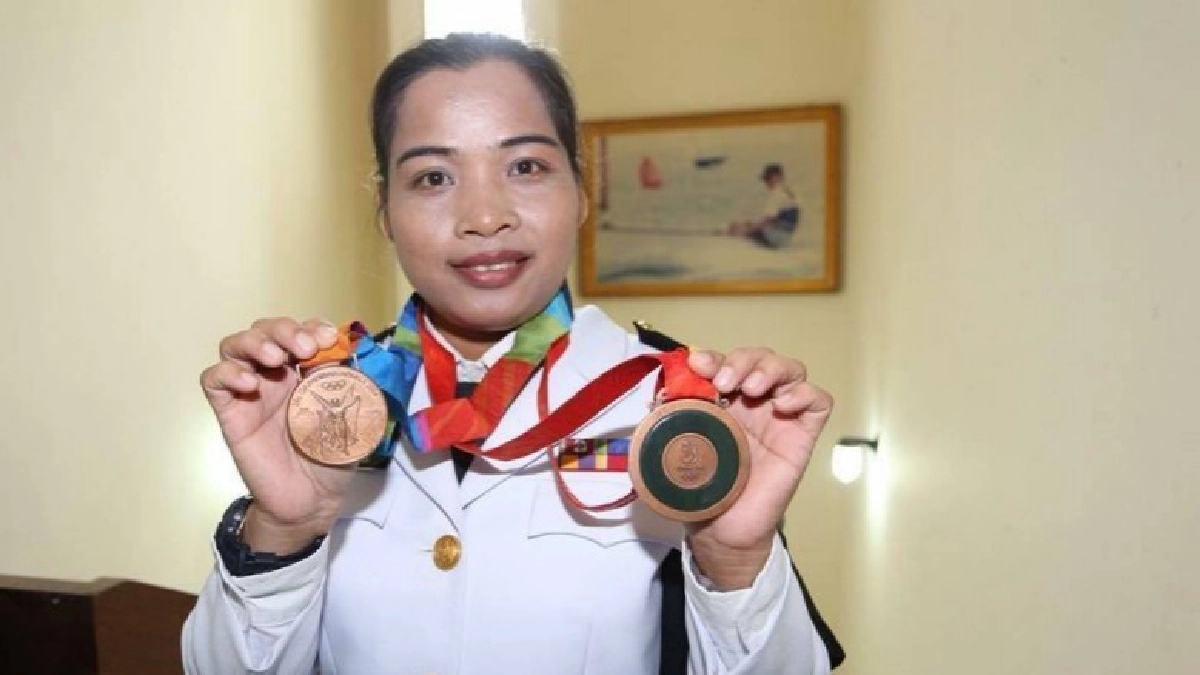 “วันดี คำเอี่ยม”ฮีโร่โอลิมปิก 2 สมัย “วันดี คำเอี่ยม”ฮีโร่โอลิมปิก 2 สมัย