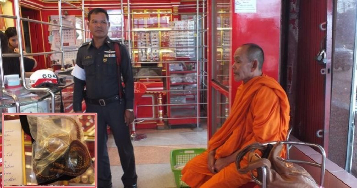 ไม่เอาเรื่อง!!“พระ”ขายทองคำปลอมหนัก3บาท ไม่เอาเรื่อง!!“พระ”ขายทองคำปลอมหนัก3บาท